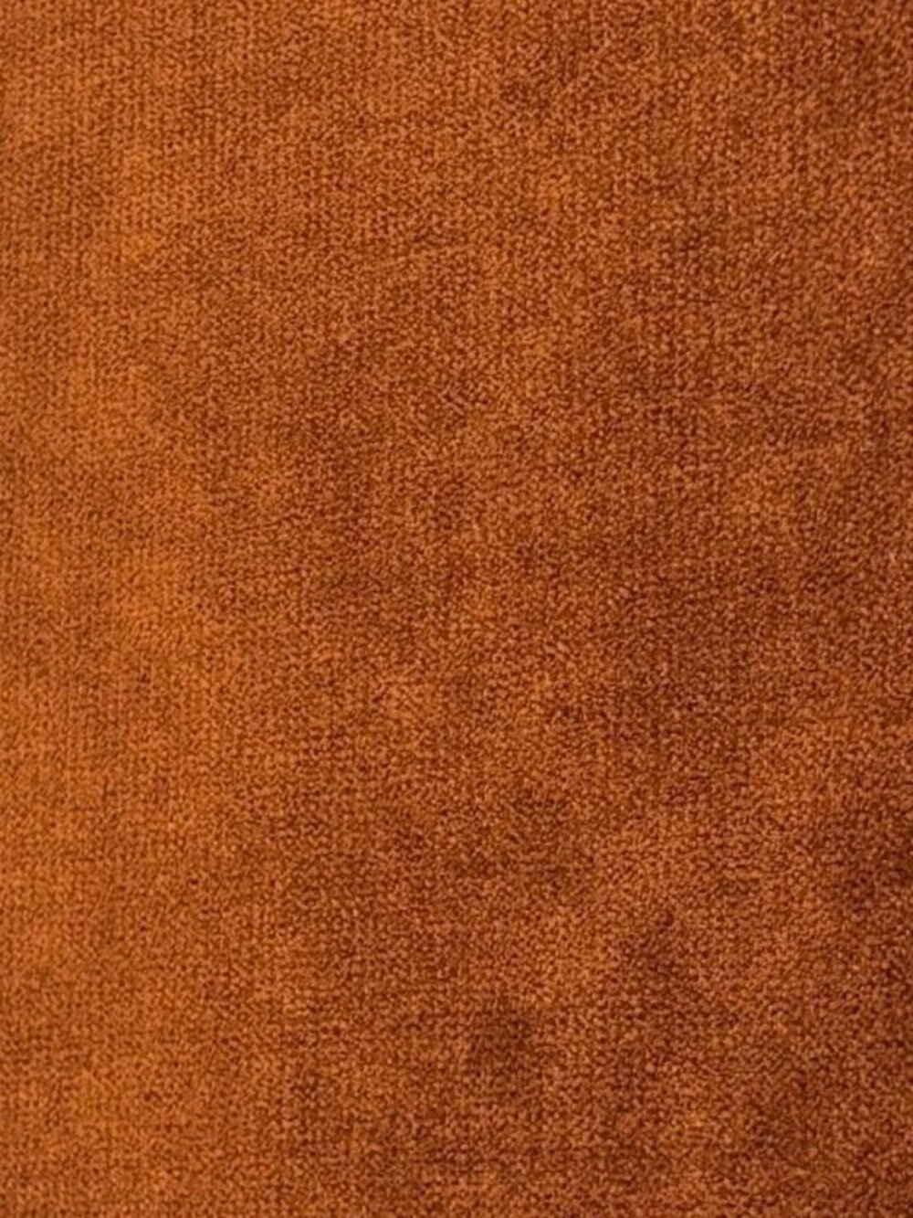 TEDDY VELVET VALLEY FORGE KAT UPHOLSERY FABRIC 45 YARDS RUST LUXURY